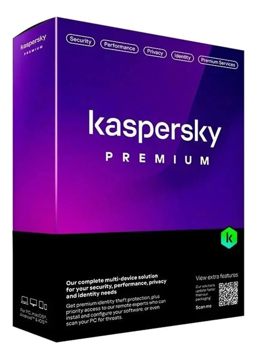 Kaspersky Premium Para 1 PC por 1 Año