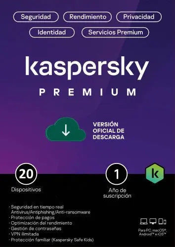 Protección avanzada contra virus y malware con Kaspersky Premium