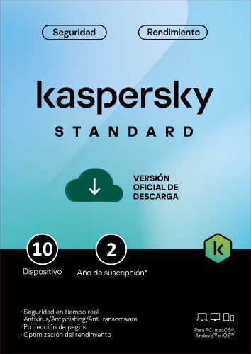 Kaspersky Standard Antivirus – Seguridad esencial para tu dispositivo personal