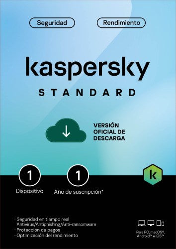 Comprar Kaspersky Standard Antivirus – Seguridad confiable en línea