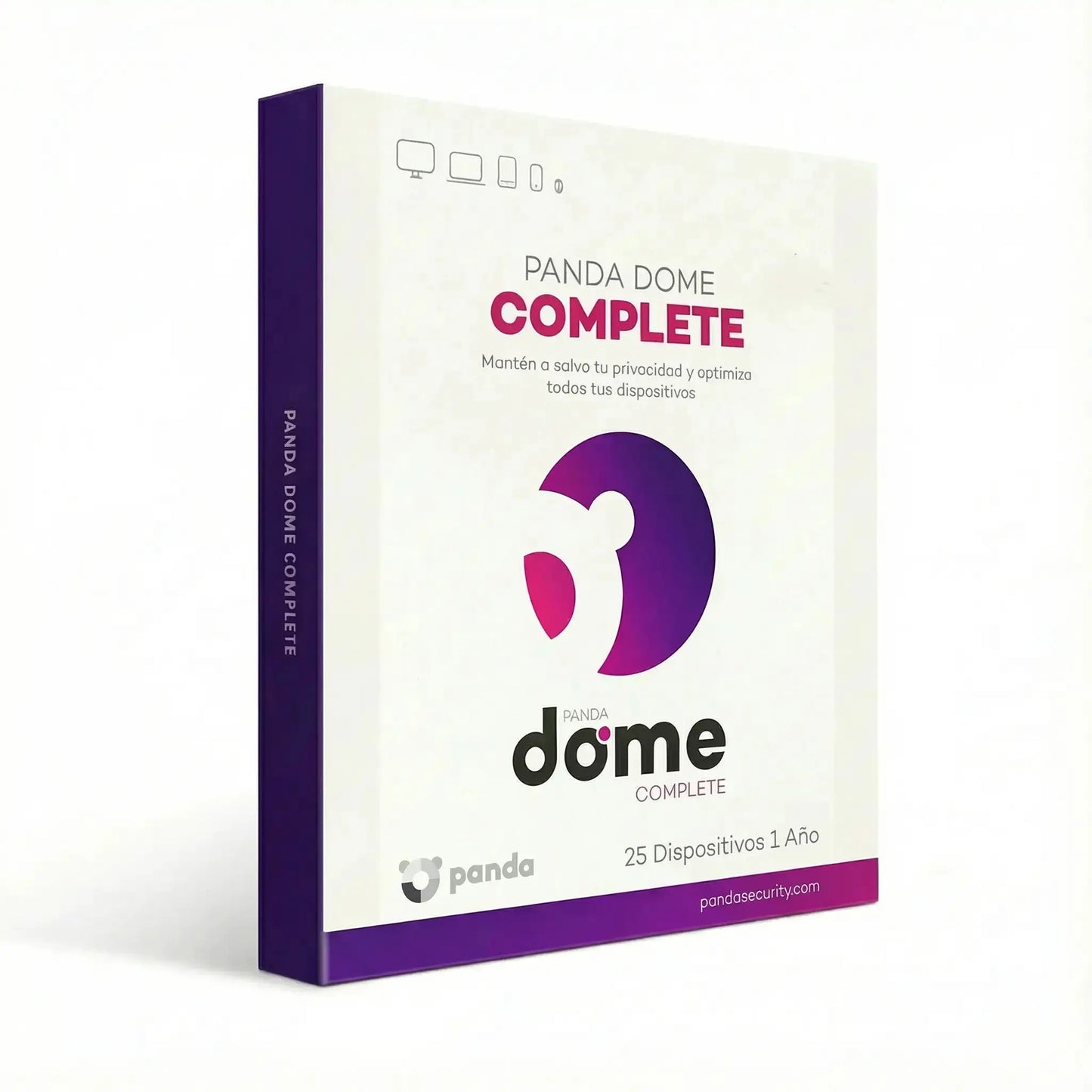 Panda Dome Complete Antivirus – Licencia 1 Año para 25 Dispositivos con protección total y funciones avanzadas