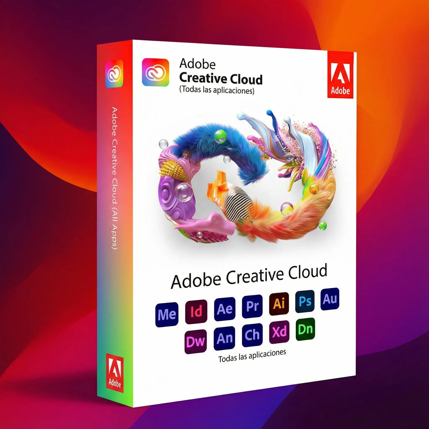 Adobe Creative Cloud licencia original 1 año para PC – Software creativo completo