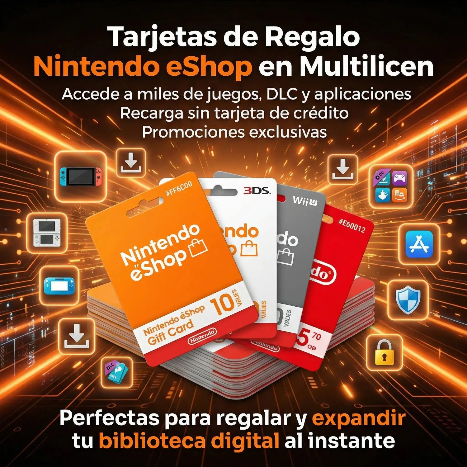 Tarjeta de Regalo Nintendo eShop Digital