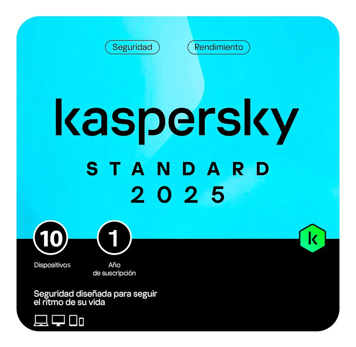 Kaspersky Standard Antivirus  10 Dispositivos 1 Año Kaspersky