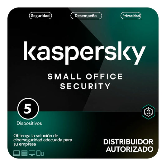 Kaspersky Small Office Security 1 Año 5 PCs

