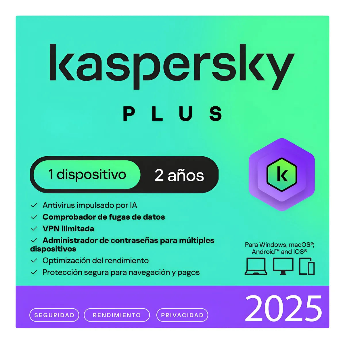 Kaspersky Plus: Seguridad, Rendimiento y Privacidad