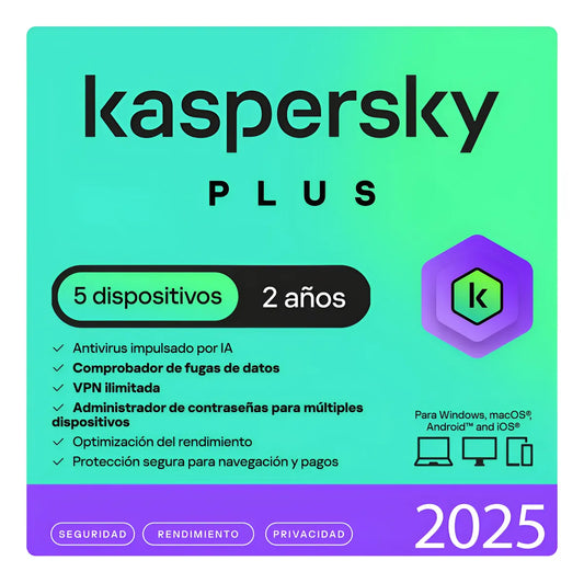 Kaspersky Plus con Protección de Pagos Online