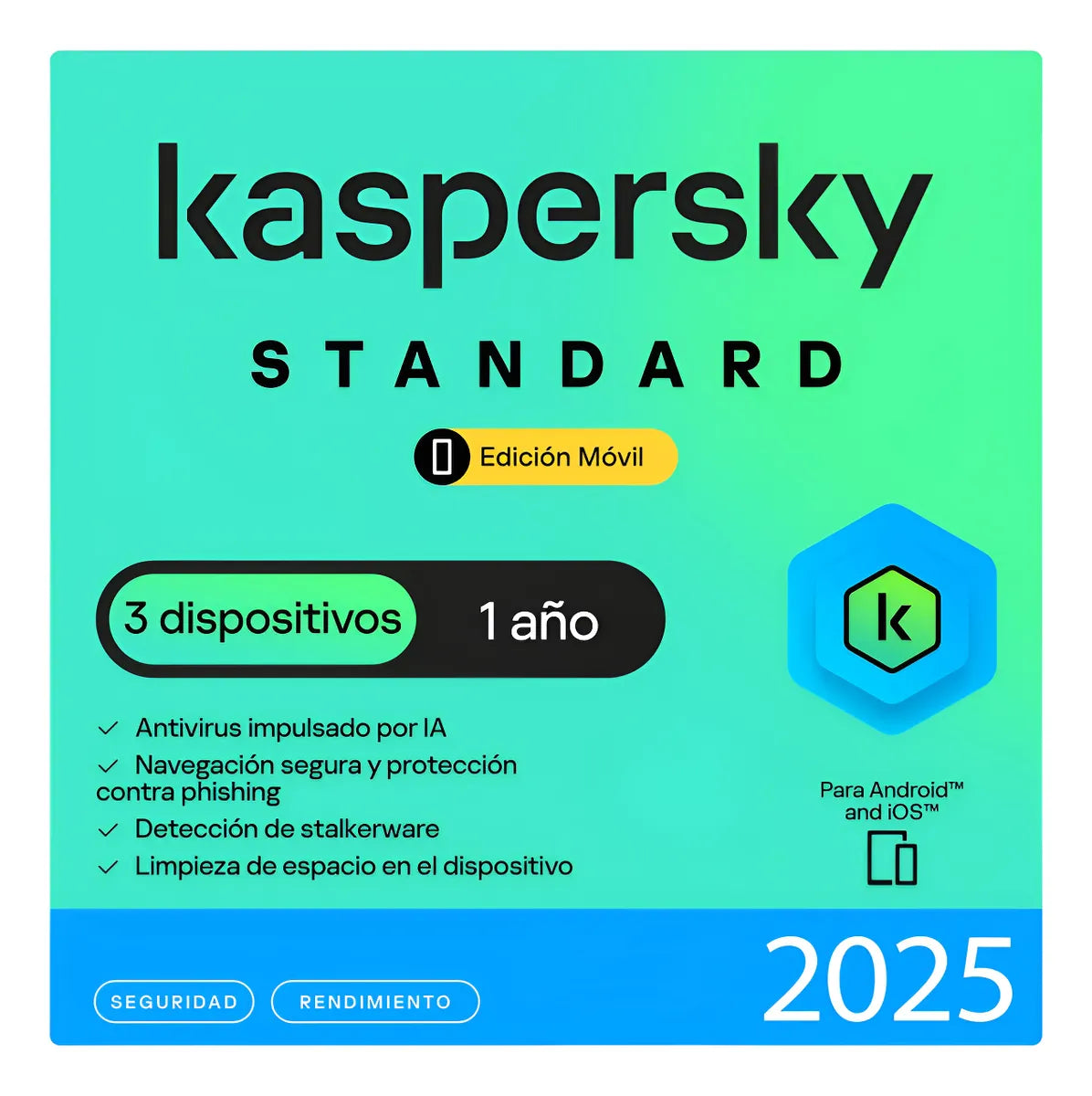 Comprar Kaspersky Standard Mobile Antivirus – Seguridad confiable para tu smartphone