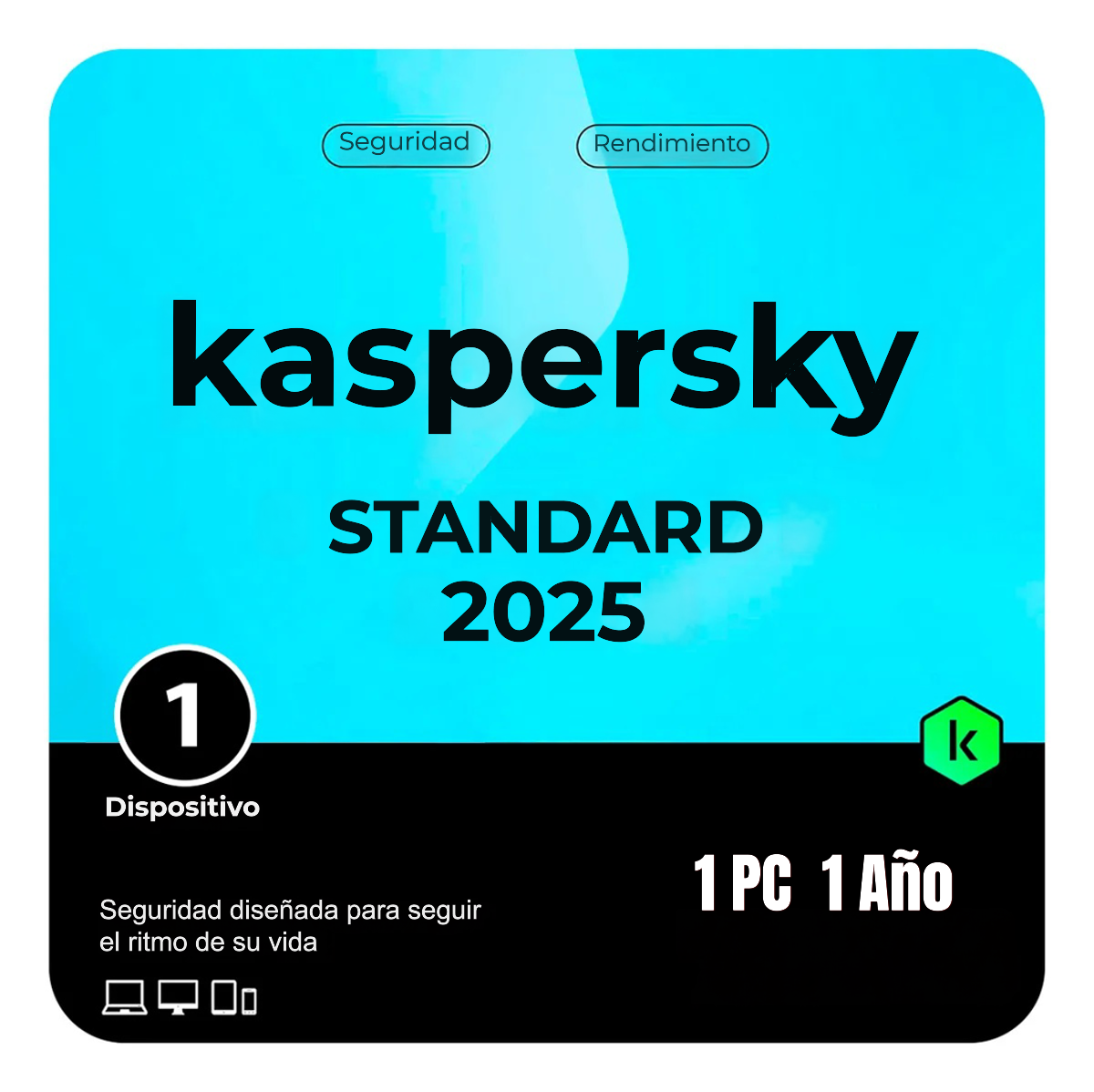 Kaspersky Standard Antivirus – Licencia Original 1 Año 1 Dispositivo