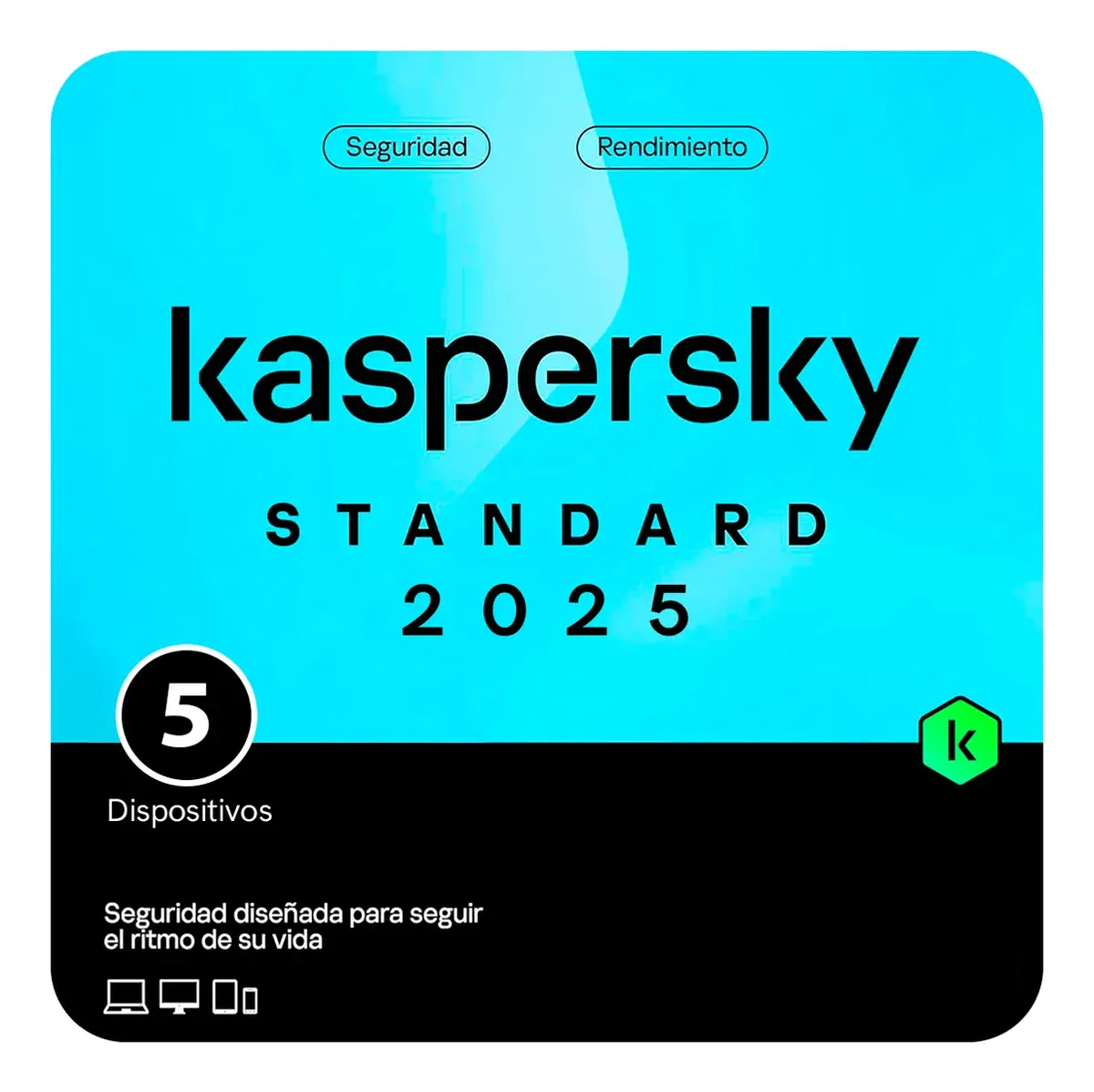 Kaspersky Standard Antivirus compatible con Windows, macOS, Android e iOS