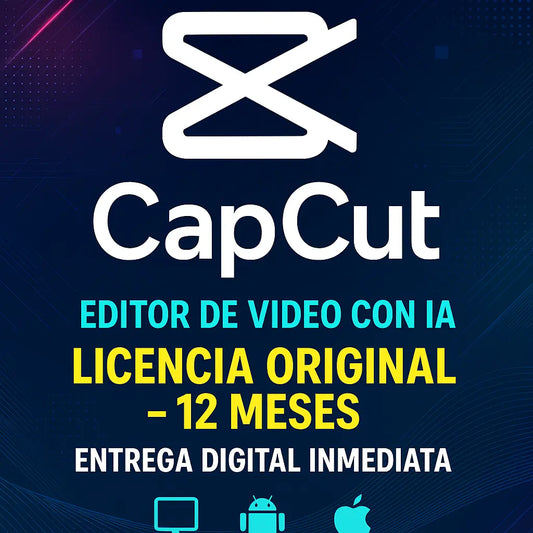 Licencia Original Capcut Pro - [ 12 Meses ]