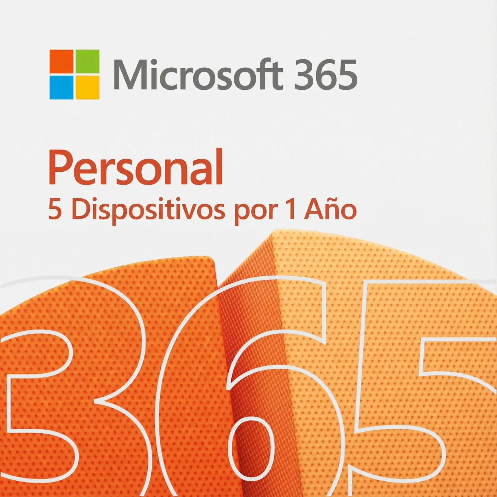 Microsoft 365 Personal – Word, Excel y PowerPoint en 5 Dispositivos