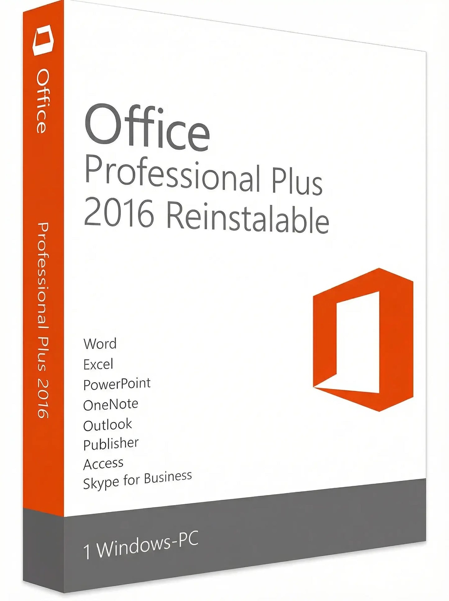 Microsoft Office 2016 Professional Plus – Licencia Reinstalable para Windows