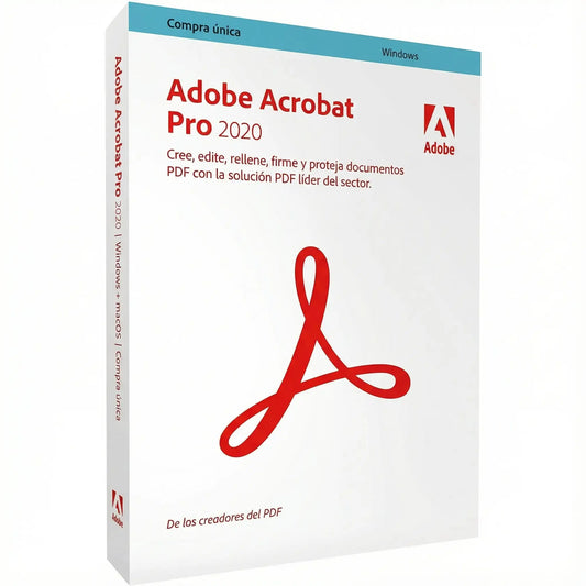 Adobe Acrobat 2020 para PC – Licencia para 1 dispositivo con herramientas avanzadas de PDF