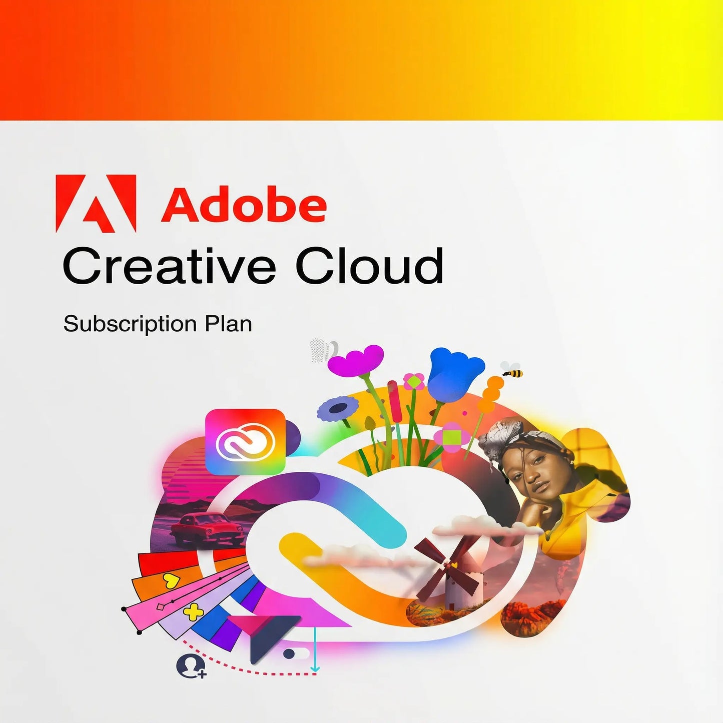 Adobe Creative Cloud licencia original 1 mes para PC – Software creativo completo