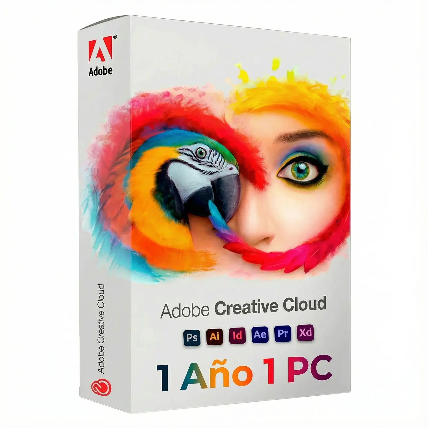 Adobe Creative Cloud para PC – Suscripción 1 año con todas las aplicaciones creativas