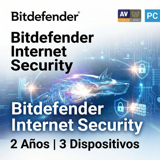 Alt: Bitdefender Internet Security garantiza navegación segura y protección de datos