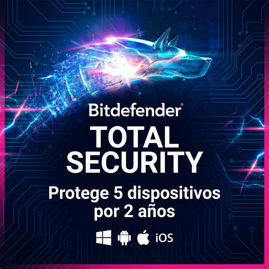 Alt: Bitdefender Total Security protección completa para PC, Mac, Android e iOS
