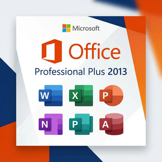 Microsoft Office 2013 Professional Plus original para Windows – Suite completa de productividad