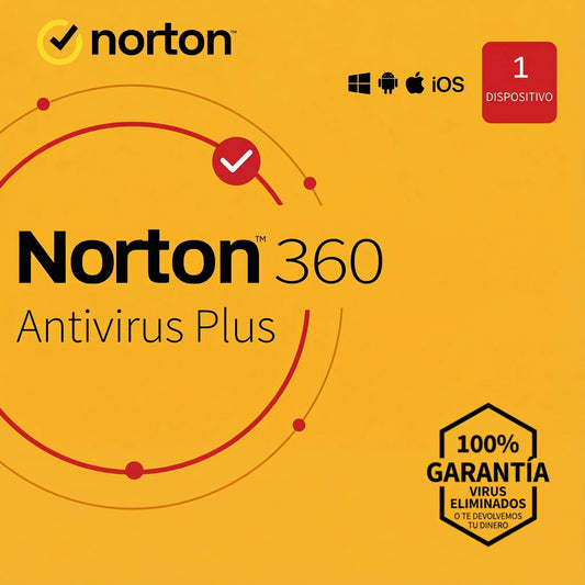 Norton Antivirus Plus para 1 dispositivo por 1 año – Protección esencial contra virus y malware