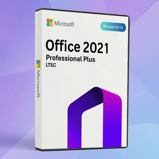 Microsoft Office 2021 Professional Plus LTSC Lifetime original para Windows – Suite completa de productividad
