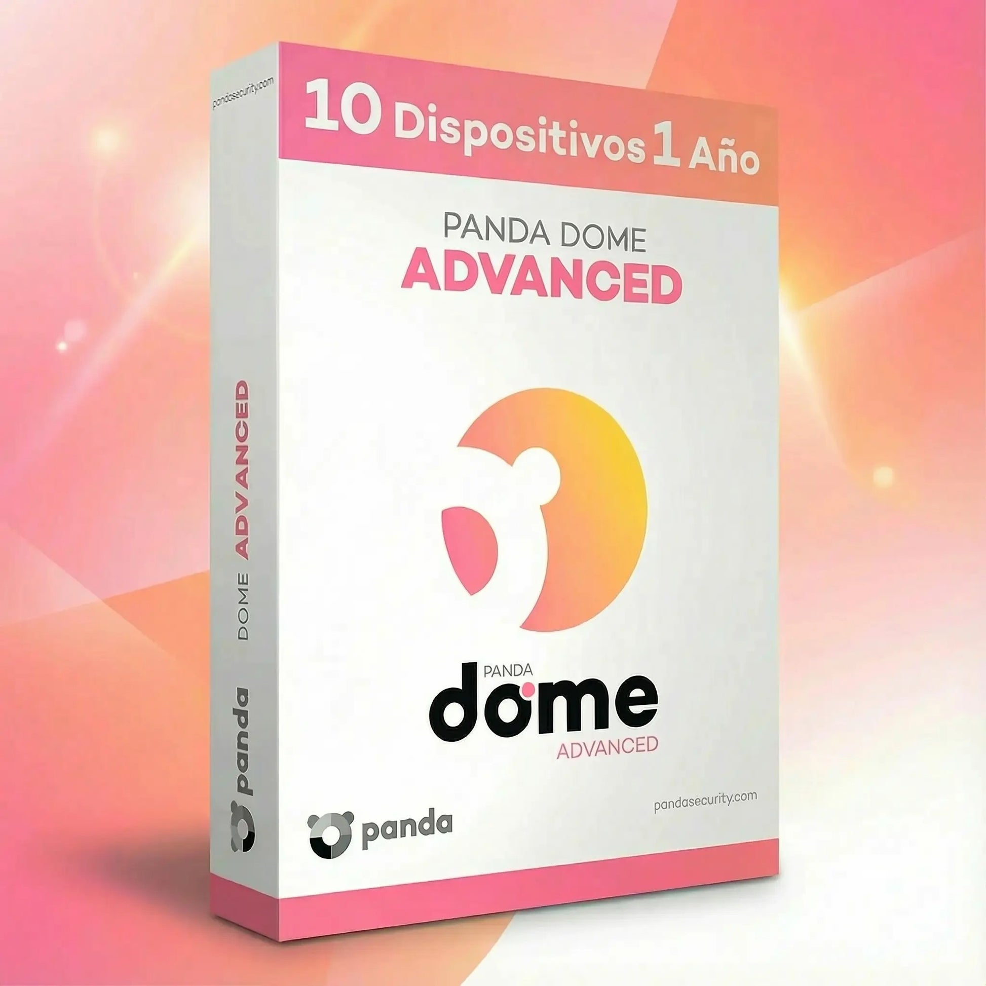 Panda Dome Advanced Antivirus – Licencia 1 Año para 10 Dispositivos con protección avanzada y navegación segura