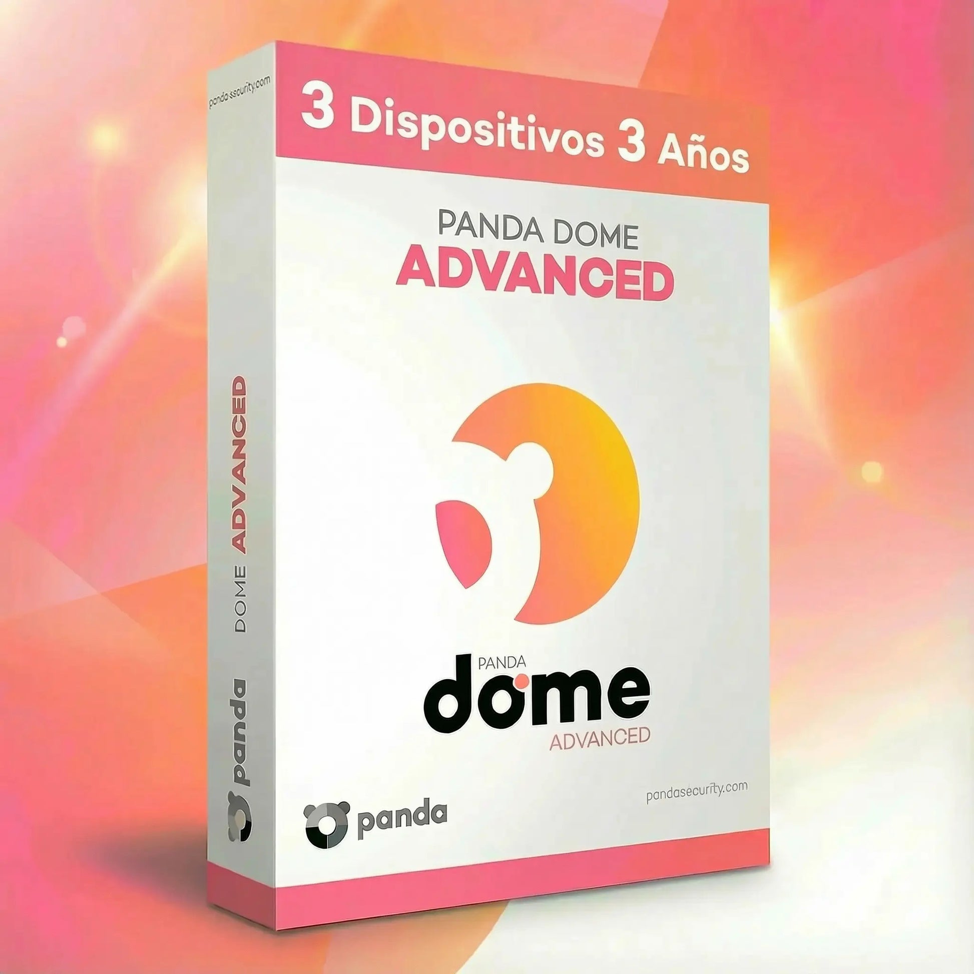 Panda Dome Advanced Antivirus – Licencia 3 Años para 3 Dispositivos con protección avanzada y navegación segura