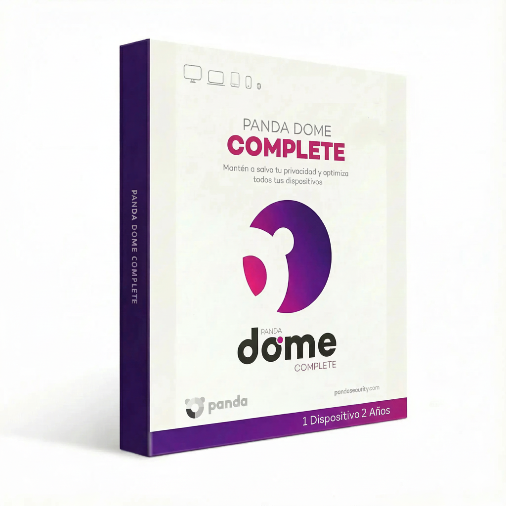 Panda Dome Complete Antivirus – Licencia 2 Años para 1 Dispositivo con protección total y funciones avanzadas