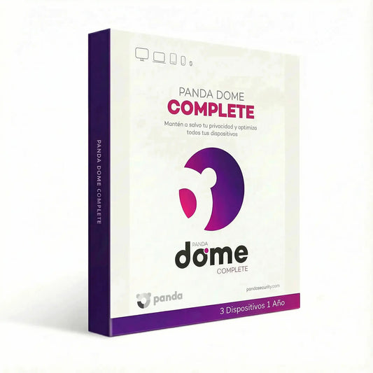 Panda Dome Complete Antivirus – Licencia 1 Año para 3 Dispositivos con protección total y funciones avanzadas