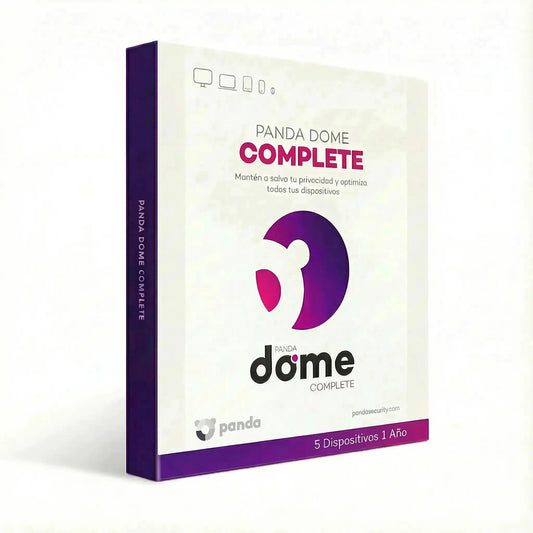 Panda Dome Complete Antivirus – Licencia 1 Año para 5 Dispositivos con protección total y funciones avanzadas