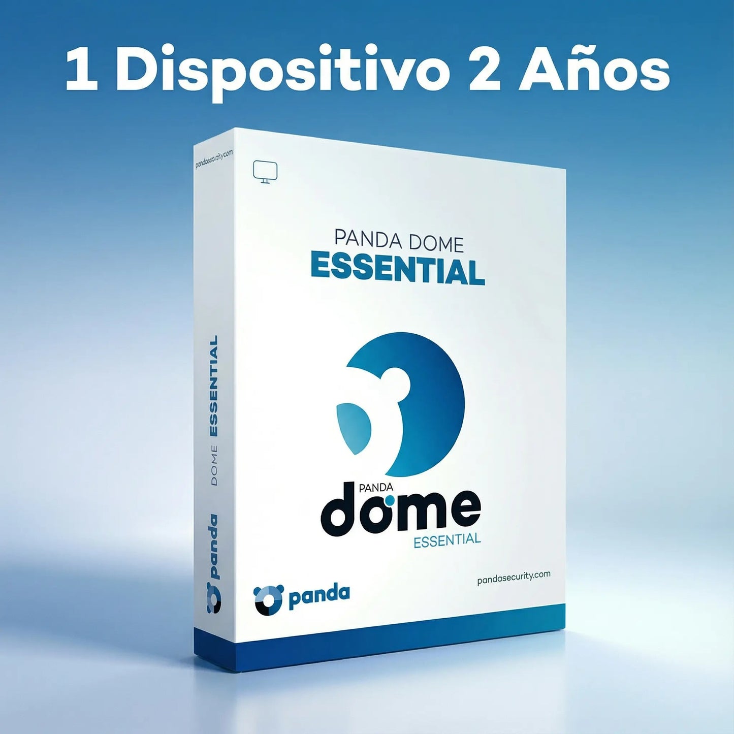 Panda Dome Essential Antivirus – Licencia 2 Años para 1 Dispositivo con protección completa y navegación segura